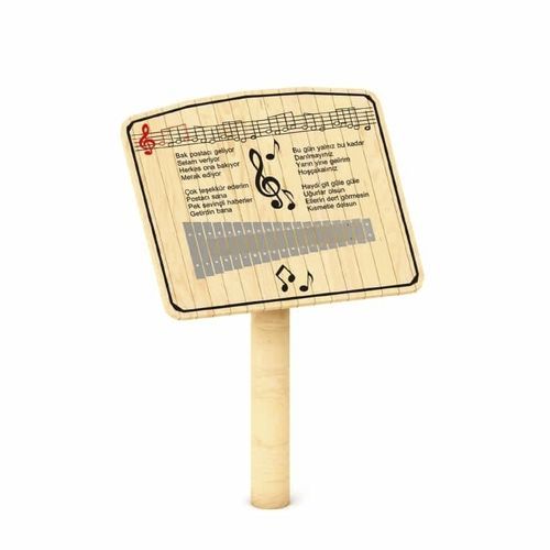 Panneau interactif pour aire de jeux - SM1001-N - ASLIPARK ÇEVRE TASARIM VE MÜH. SAN. DIŞ TİC. LTD. ŞTİ (Robiwood)