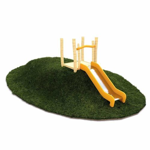 Toboggan droit - SK2000-N - ASLIPARK ÇEVRE TASARIM VE MÜH. SAN. DIŞ TİC. LTD. ŞTİ (Robiwood) - de talus / pour aire de jeux / en acier inoxydable