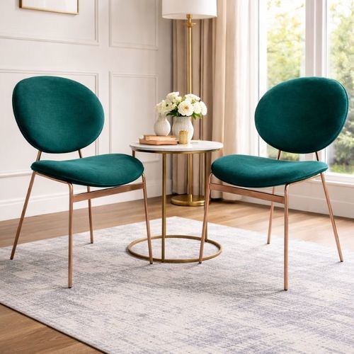 Chaise contemporaine - WVVF 4784 - UAB "Dzūkijos baldų fabrikas" - pour intérieur / en métal / en tissu