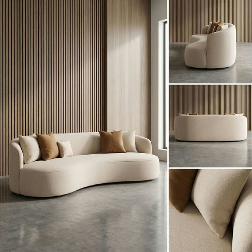 Canapé moderne - A 114 - UAB "Dzūkijos baldų fabrikas" - de salon / en tissu / tapissé