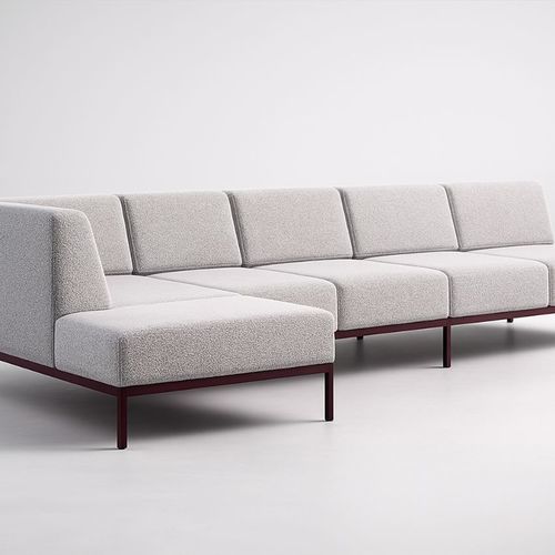 Canapé contemporain - VNGS 970 - UAB "Dzūkijos baldų fabrikas" - de salon / en tissu / avec dossier