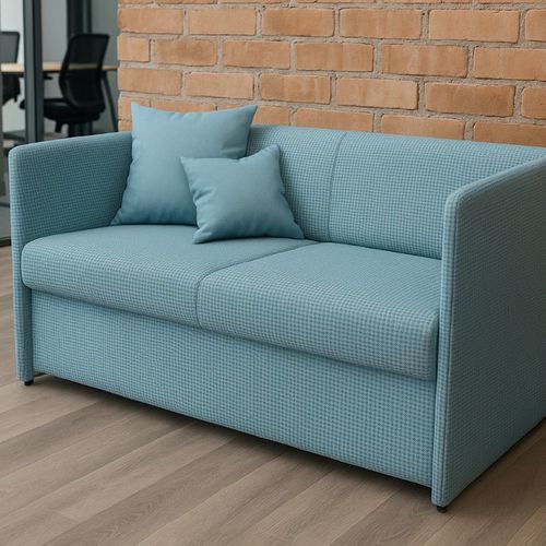 Canapé contemporain - YOKZ 7686 - UAB "Dzūkijos baldų fabrikas" - pour intérieur / en tissu / avec accoudoirs