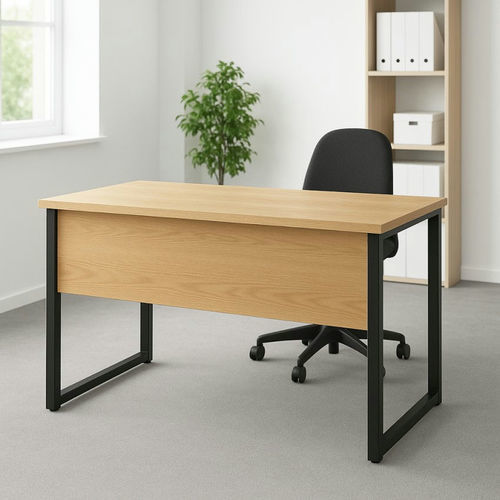 Bureau poste de travail - DBF 820 - UAB "Dzūkijos baldų fabrikas" - sur pied / design minimaliste / en métal