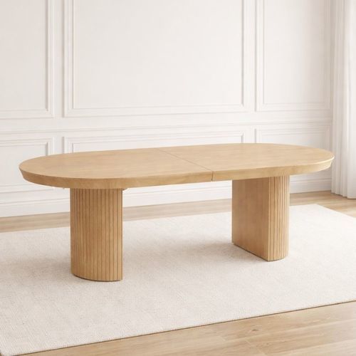 Table à manger contemporaine - RE 104 - UAB "Dzūkijos baldų fabrikas" - en métal / en MDF / en mélaminé