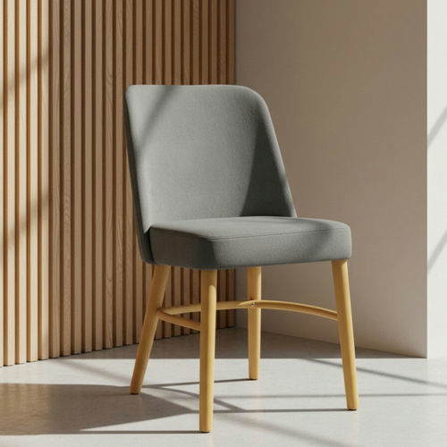 Chaise de salle à manger contemporaine - KP 102 - UAB "Dzūkijos baldų fabrikas" - pour intérieur / en tissu / en mousse de polyuréthane