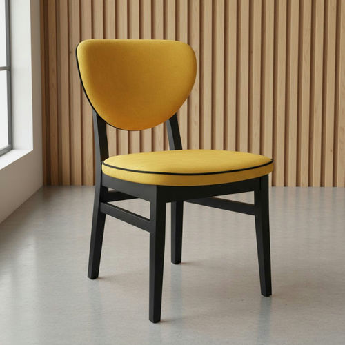 Chaise de salle à manger contemporaine - DBF 741 - UAB "Dzūkijos baldų fabrikas" - d'intérieur / en tissu / en mousse de polyuréthane