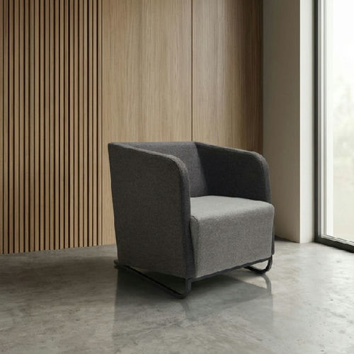 Fauteuil de bureau contemporain - AG 203 - UAB "Dzūkijos baldų fabrikas" - en tissu / durable / gris
