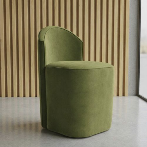 Pouf contemporain - DBF 87 - UAB "Dzūkijos baldų fabrikas" - en cuir / en tissu / en mousse de polyuréthane
