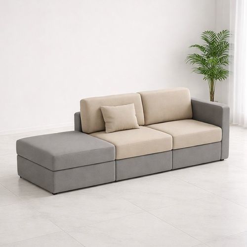 Banquette modulable - DBF 863 - UAB "Dzūkijos baldų fabrikas" - contemporaine / en tissu / en contreplaqué
