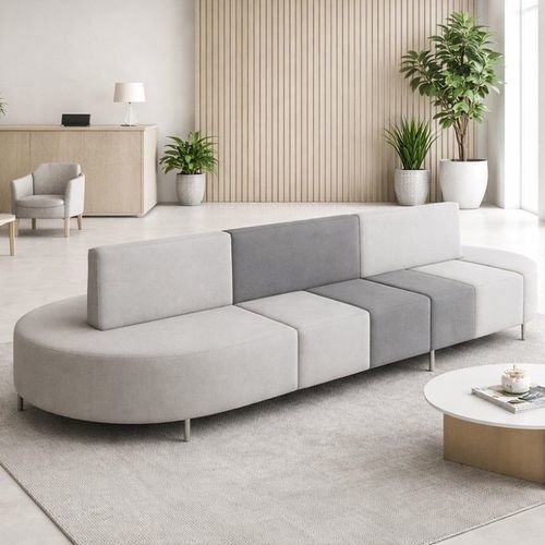 Canapé contemporain - DBF 862 - UAB "Dzūkijos baldų fabrikas" - pour intérieur / en tissu / en mousse