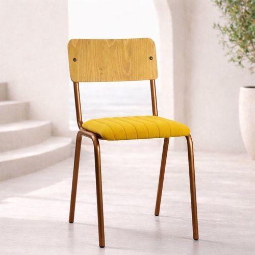 Chaise de restaurant design industriel - BT 106 - UAB "Dzūkijos baldų fabrikas" - d'intérieur / en métal / en tissu