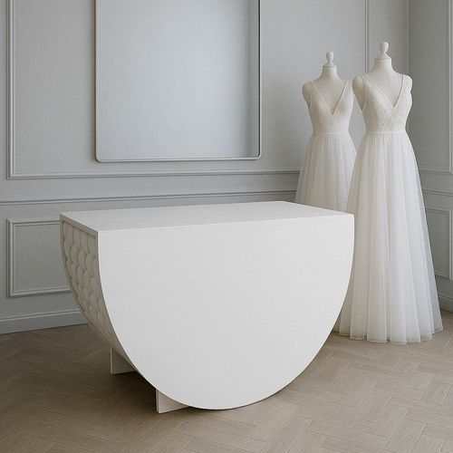 Table d'appoint design minimaliste - DBF 716 - UAB "Dzūkijos baldų fabrikas" - en placage de bois / en MDF / avec piètement en MDF