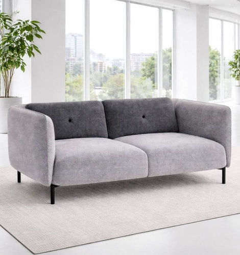 Canapé en tissu - DBF 846 - UAB "Dzūkijos baldų fabrikas" - en cuir / lit / convertible