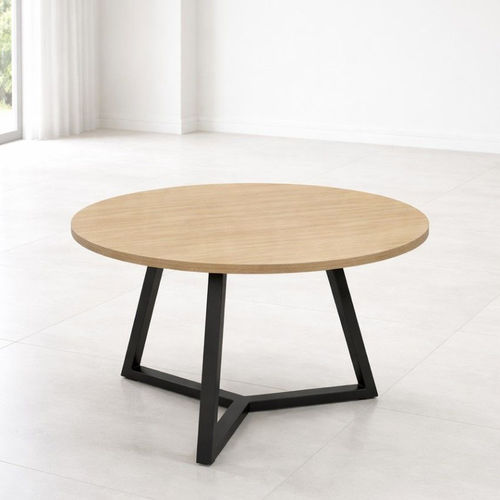 Table basse contemporaine - DBF 689 - UAB "Dzūkijos baldų fabrikas" - en MDF / en stratifié / avec piètement en métal