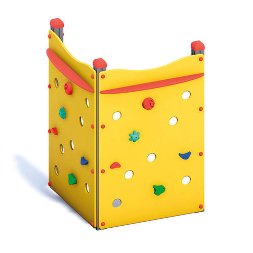 Mur d'escalade fixe - DOUBLE  - MACAGI s.r.l. - pour aire de jeux / d'extérieur