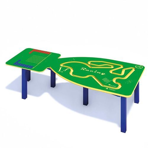 Table de jeu pour enfant interactif - BIGLIE E DAMA  - MACAGI s.r.l. - d'extérieur / contemporain / pour aire de jeux