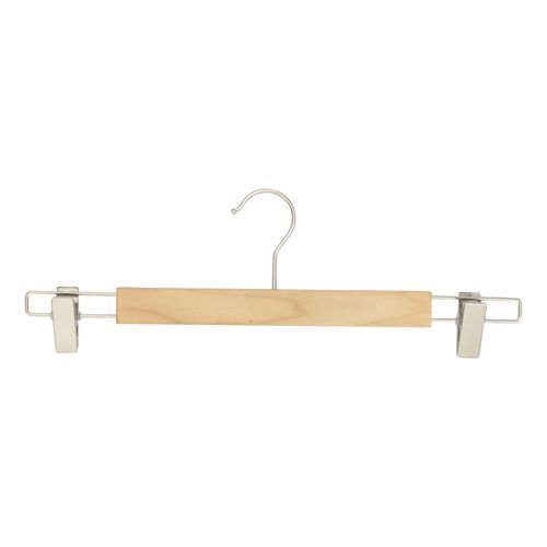 Cintre en nickel - HPC38_NAT_N - Best Mannequins BV - en bois laqué mat / pour magasin de vêtements