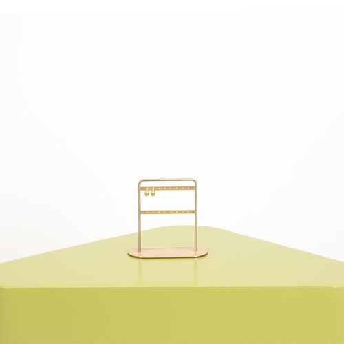 Présentoir pour bijoux - LOOP012_GO1 - Best Mannequins BV - sur plan / en inox brossé / pour magasin