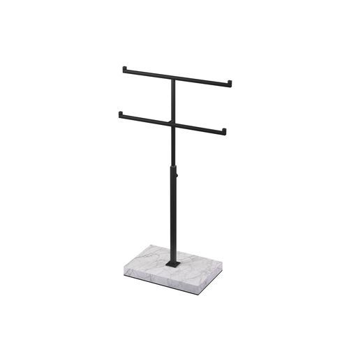 Présentoir pour bijoux - INT001_BL+MA01 - Best Mannequins BV - sur plan / en marbre / en acier à revêtement par poudre