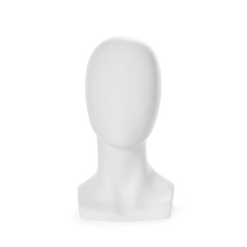 Tête mannequin femme - LT39_WH - Best Mannequins BV - abstrait / en polyester / en fibre de verre