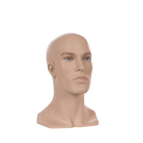 Tête mannequin homme - 102245 - Best Mannequins BV - réaliste / en fibre de verre / PRV