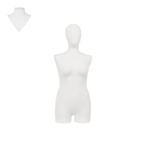 Mannequin de couture femme forte - COUTF06_WH1 - Best Mannequins BV - mode / en mousse de polyuréthane / en tissu