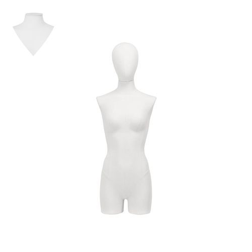 Mannequin de couture femme - COUTF09_WH1 - Best Mannequins BV - abstrait / en polyuréthane / en tissu