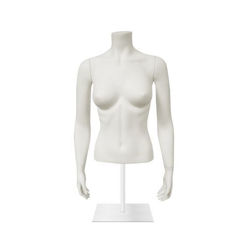 Buste mannequin femme - HBF5BU_IWH-IWH - Best Mannequins BV - mode / en fibre de verre / en polyester