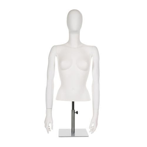 Buste mannequin femme - M2005DCLAEH_PWH - Best Mannequins BV - abstrait / en PU / en PVC
