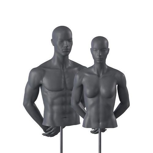 Buste mannequin sport - Best Mannequins BV - en métal / sans-tête / assis