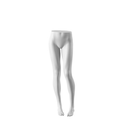 Jambe mannequin femme - Best Mannequins BV - abstrait / en métal brossé / en nickel