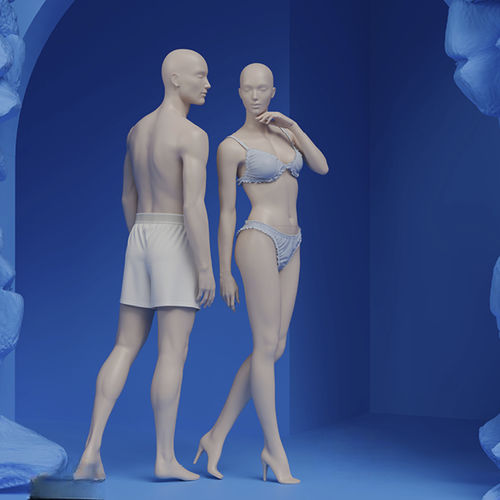 Mannequin de vitrine femme - IMAGINE - Best Mannequins BV - réaliste / en résine / en bio-composite