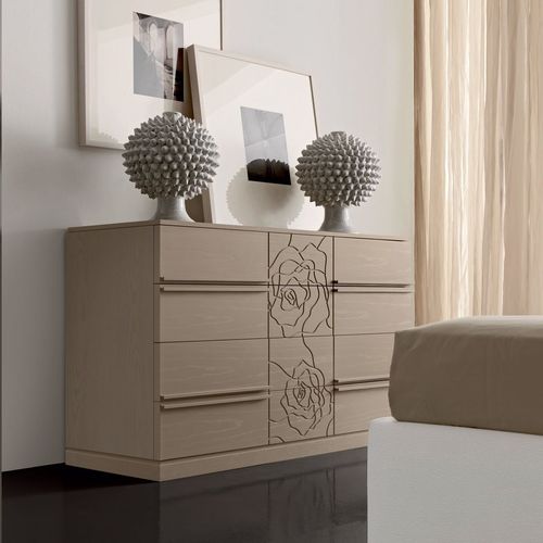 Commode contemporaine - TUAREG ROSETO - benedetti MOBILI - en bois / en bois laqué / avec tiroir