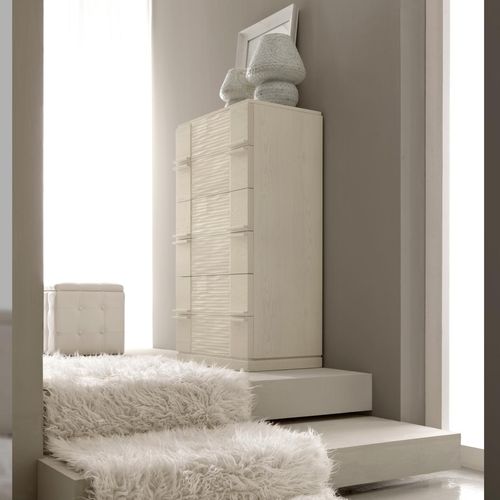 Chiffonnier contemporain - TUAREG ONDA - benedetti MOBILI - en bois / beige