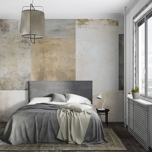 Papier peint design minimaliste - MIDAS TOUCH - jaWalls - en textile non-tissé / uni / personnalisable