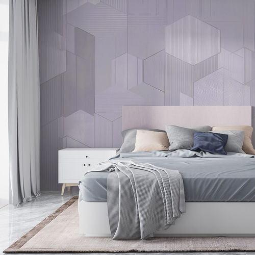 Revêtement mural pour intérieur - SILENT RELIEF - LAVENDER FADE - jaWalls - d'intérieur / en papier / mat