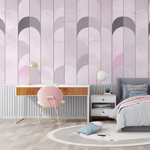 Papier peint contemporain - FRACTURED ARCH - jaWalls - à motif / motif Art déco / à motif géométrique
