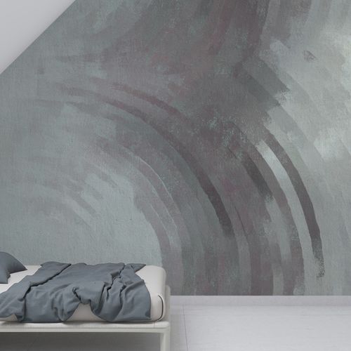 Papier peint contemporain - GENTLE FLOW - jaWalls - motif abstrait / personnalisable / motif à vagues