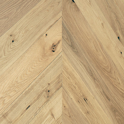 Parquet contrecollé - HERSTM-OAK260 - lesna - en chêne / point de Hongrie / mat