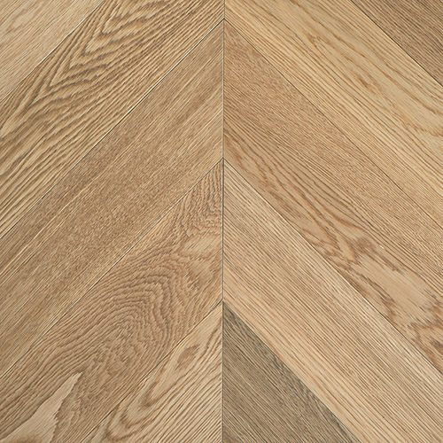 Parquet contrecollé - HERSTM-OAK240 - lesna - en chêne / point de Hongrie / brossé