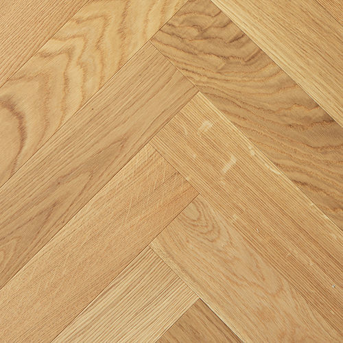 Parquet contrecollé - HERSTM-OAK220 - lesna - en chêne / à batons rompus / mat