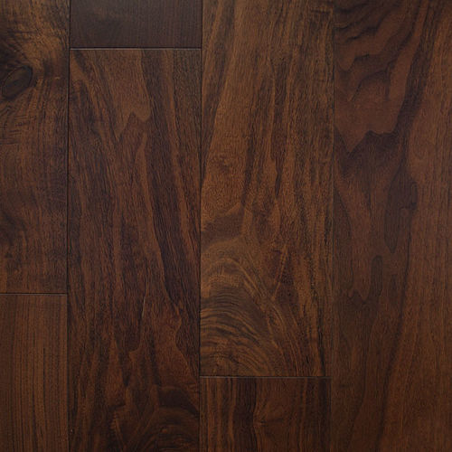 Parquet contrecollé - HERLOU-WAL030 - lesna - en noyer / laqué / à coller