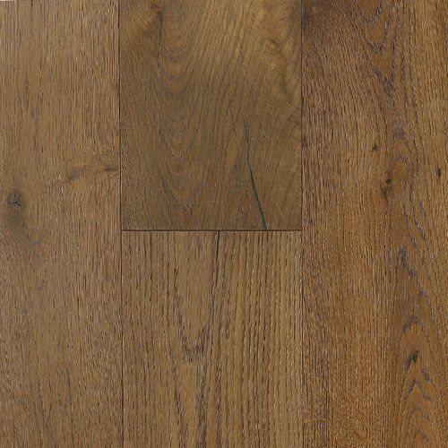 Parquet contrecollé - HERDRE-SAM010 - lesna - en chêne / brossé / huilé