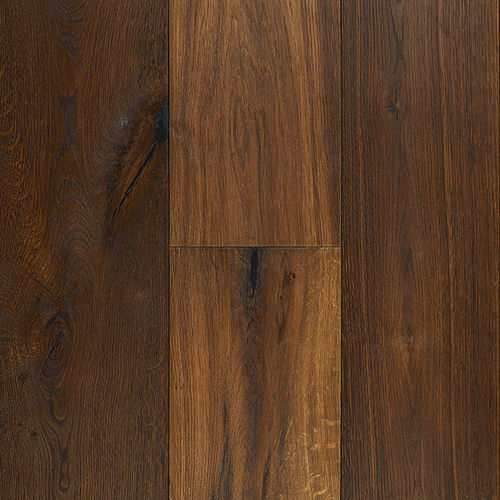Parquet contrecollé - HERDRE-MLD010 - lesna - en chêne / brossé / huilé