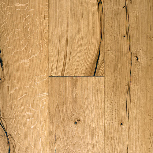 Parquet contrecollé - HERDRE-IBZ020 - lesna - en chêne / brossé / huilé