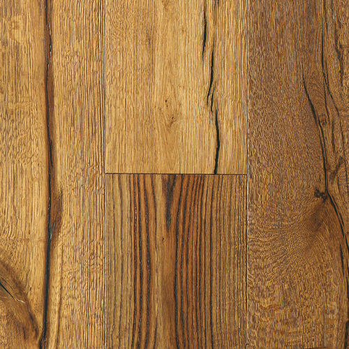 Parquet contrecollé - HERCAS-LOU010 - lesna - en chêne / brossé / huilé