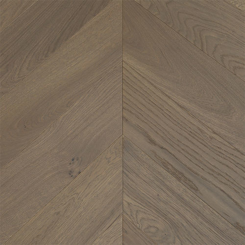 Parquet contrecollé - ARTCHE-RHO100 - lesna - en chêne / point de Hongrie / mat