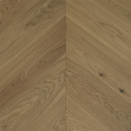 Parquet contrecollé - ARTCHE-AQU100 - lesna - en chêne / point de Hongrie / brossé