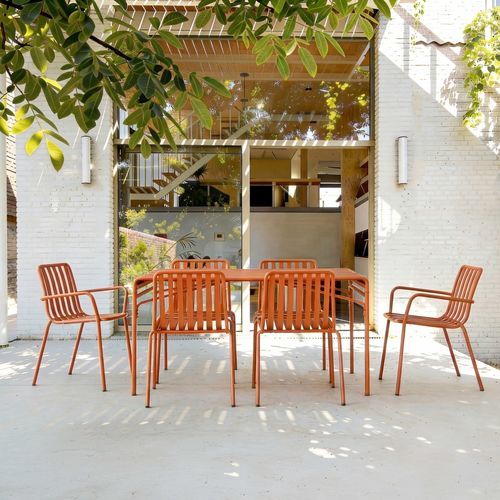 Ensemble table et chaises contemporain - GABY - TICKET FOR THE MOON - d'intérieur / de terrasse / de jardin