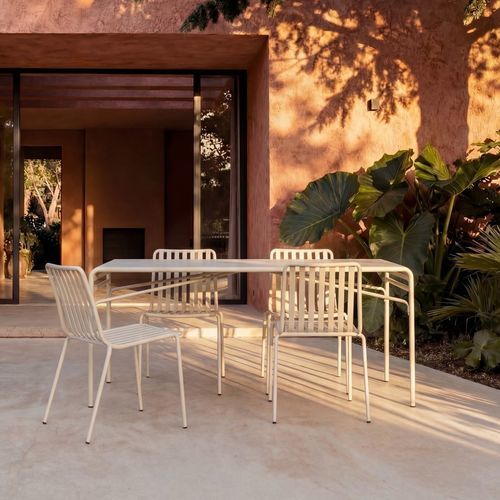 Ensemble table et chaises contemporain - GABY - TICKET FOR THE MOON - d'intérieur / de jardin / en métal peint